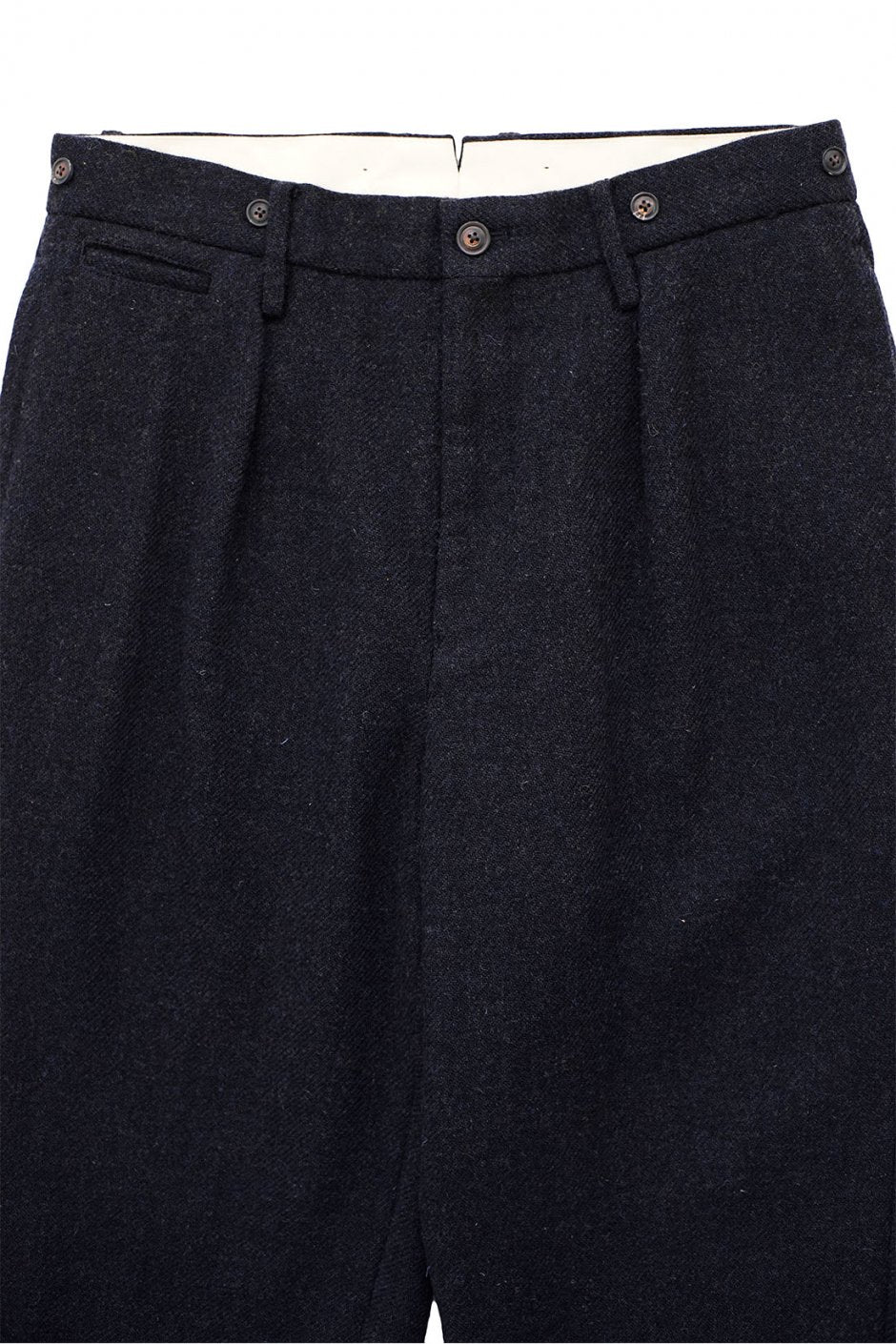 Nigel Cabourn - MEDICAL PANT WASHABLE WOOL - DARK NAVY