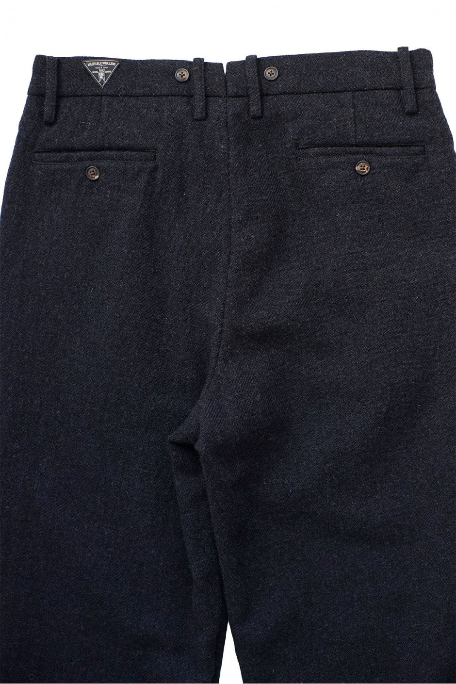 Nigel Cabourn - MEDICAL PANT WASHABLE WOOL - DARK NAVY