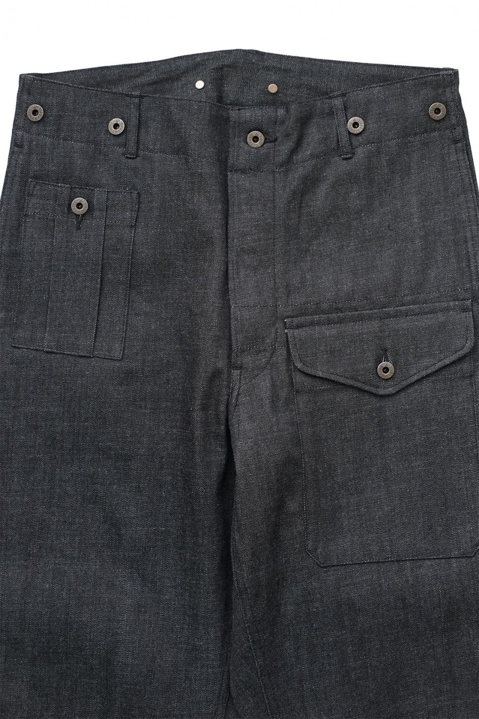 Nigel Cabourn - BATTLE DRESS PANT 12.5oz DENIM - INDIGO