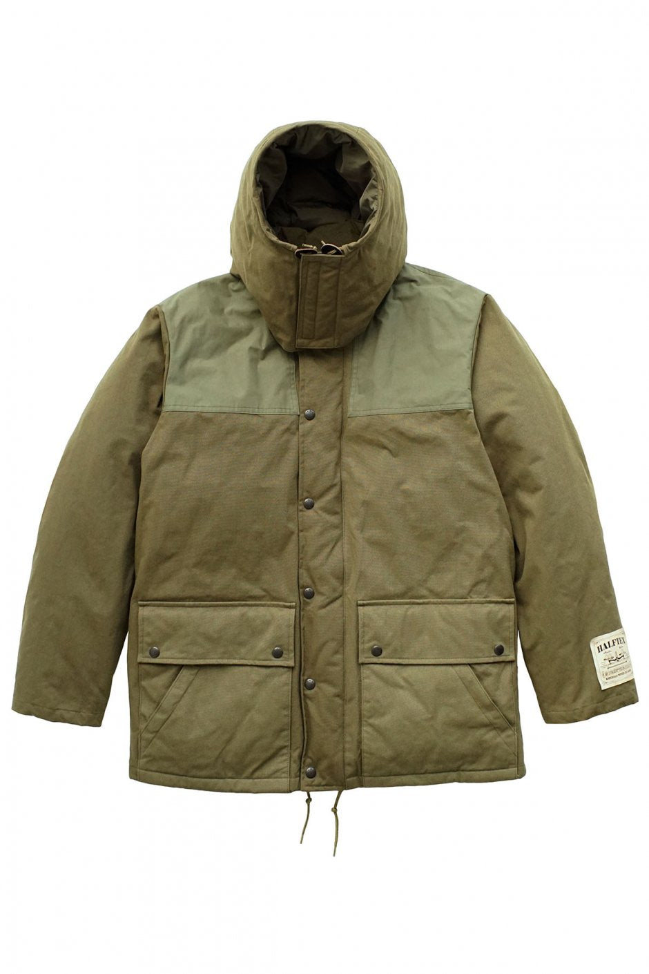 Nigel Cabourn - DONKEY DOWN JACKET HALFTEX - OLIVE