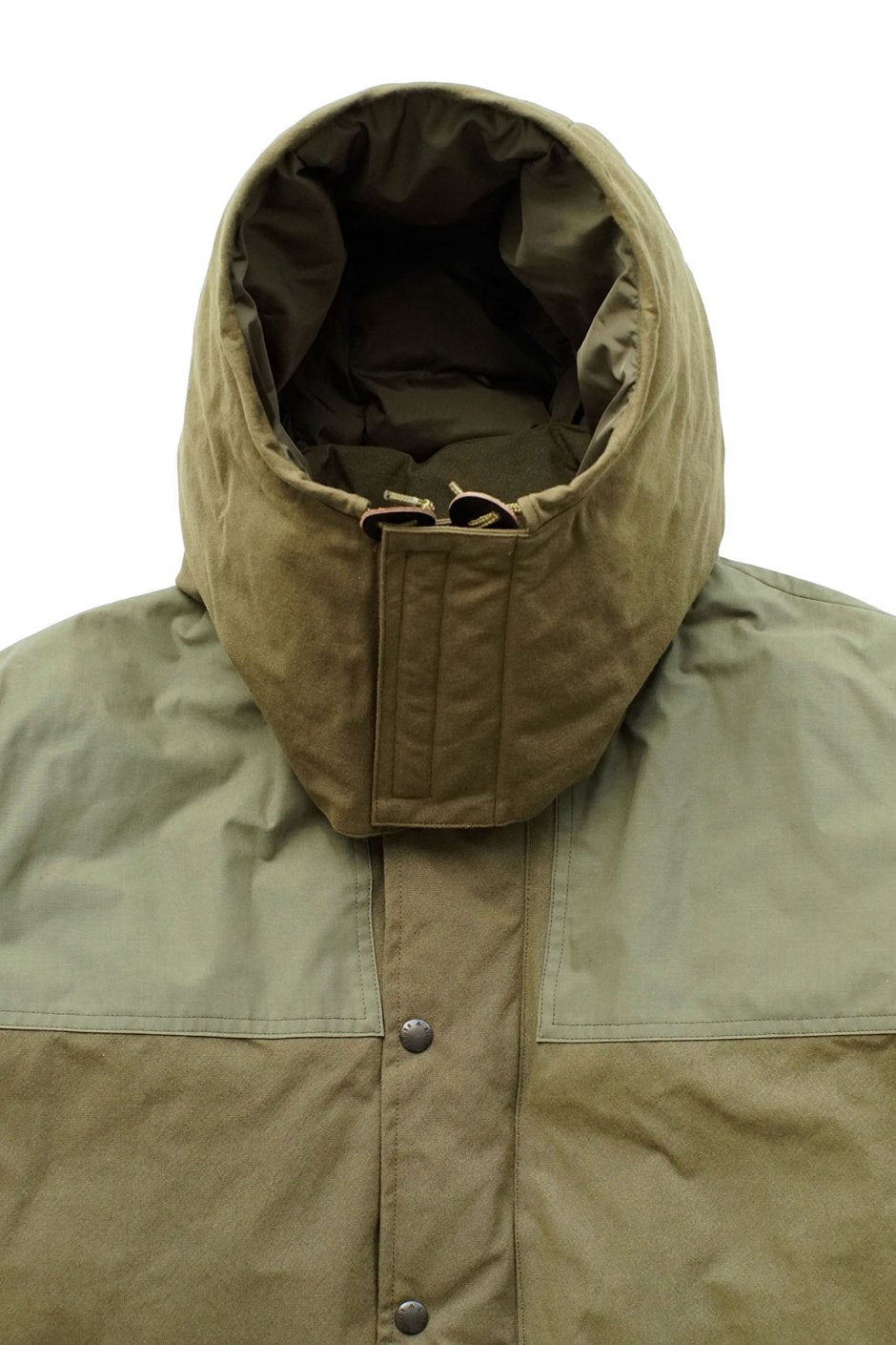 Nigel Cabourn - DONKEY DOWN JACKET HALFTEX - OLIVE