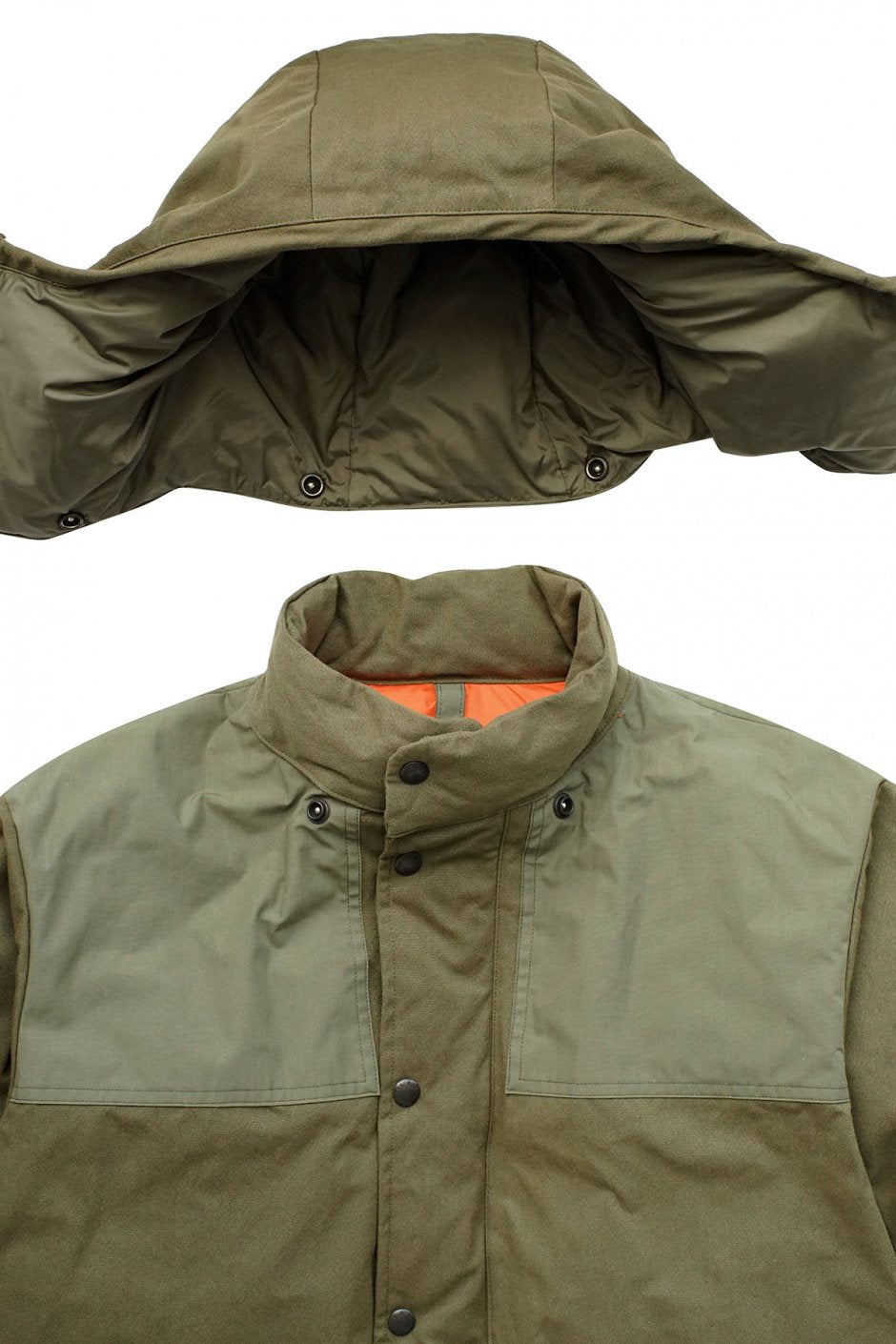 Nigel Cabourn - DONKEY DOWN JACKET HALFTEX - OLIVE