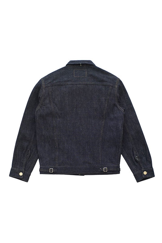 WRYHT - FRENCH COLLAR JEAN JACKET- INDIGO LAW