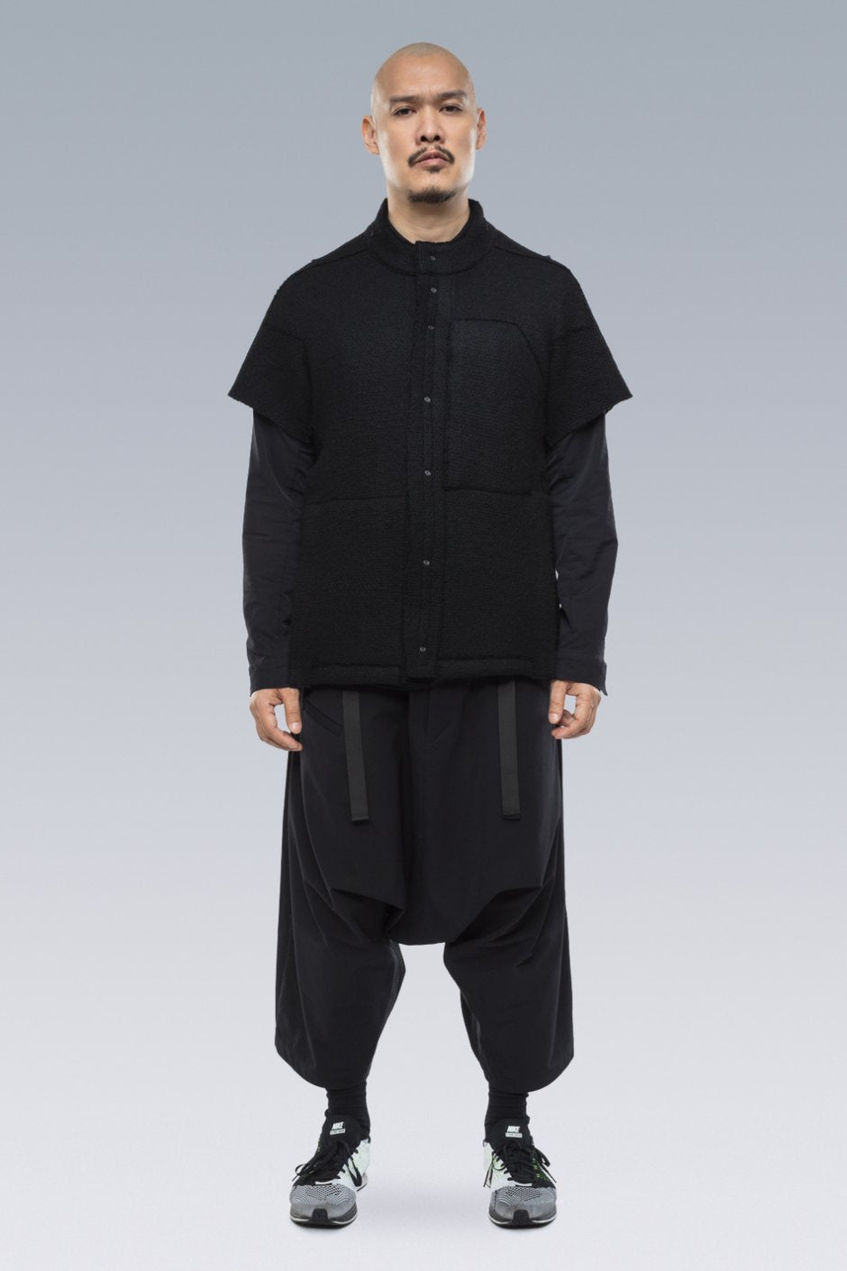 ACRONYM - P27H-DS / SCHOELLER DRYSKIN ULTRAWIDE TROUSER - BLACK