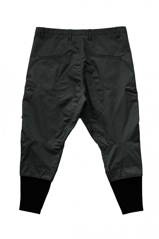 ACRONYM - P23A-S / HD COTTON CARGO DRAWCORD TROUSER - BLK