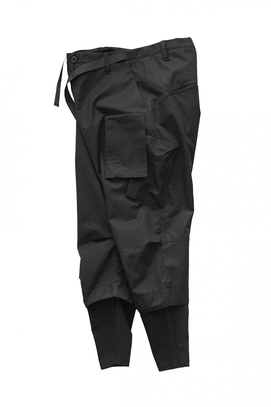 ACRONYM - P23A-S / HD COTTON CARGO DRAWCORD TROUSER - BLK