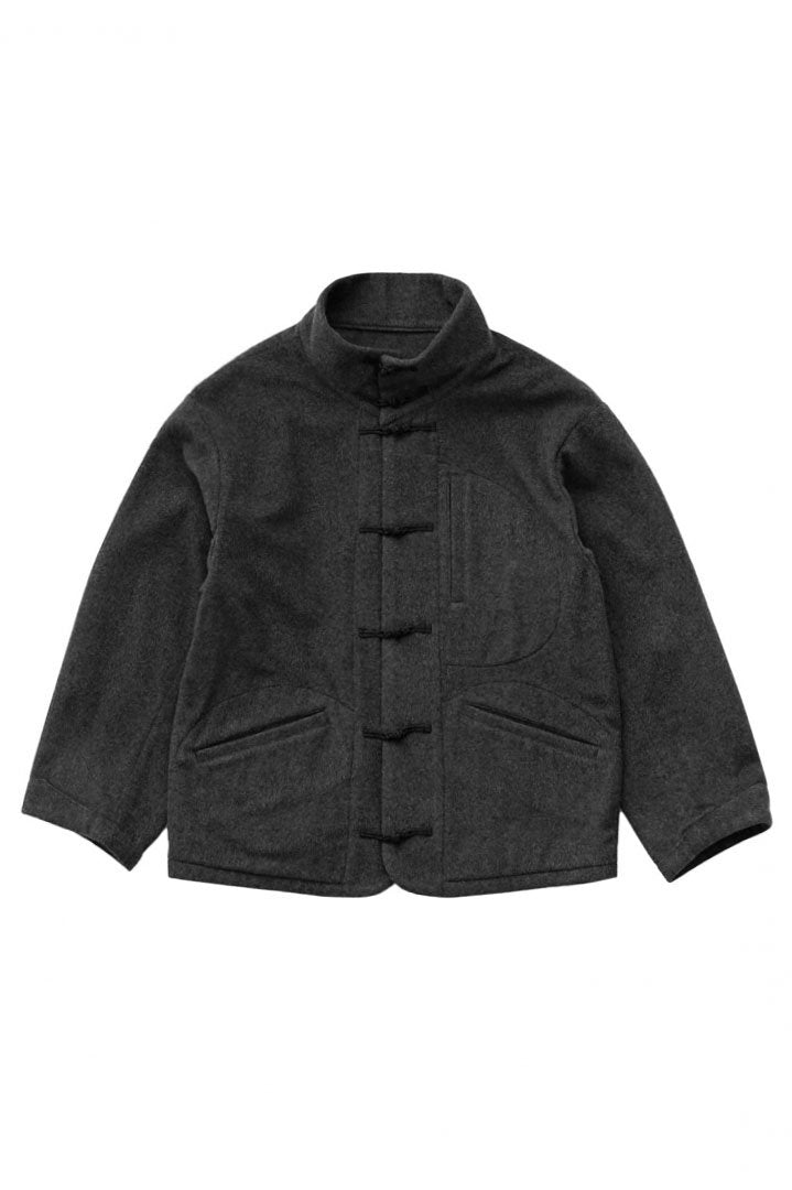 Porter Classic - CASHMERE CHINESE JACKET - GRAY