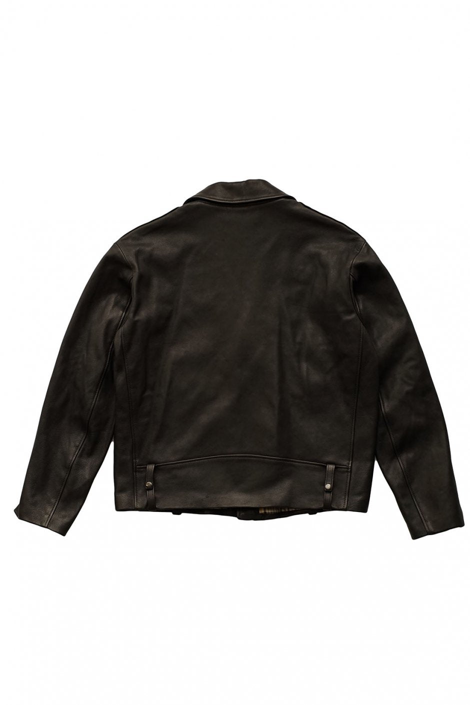 OLD JOE - DOUBLE FRONT MOTO JACKET - BLACK