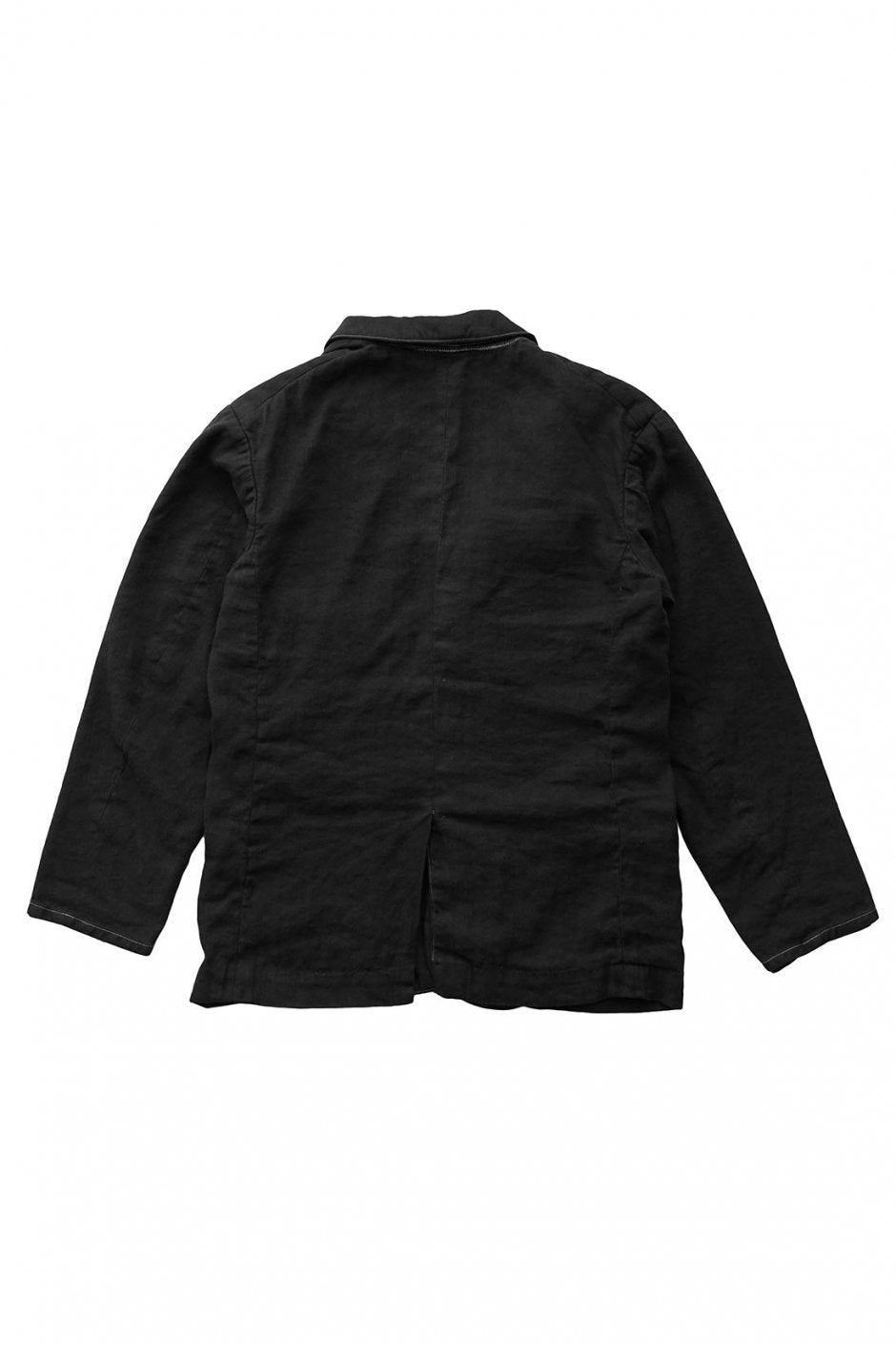 OLD JOE ★★★ - EXCLUSIVE ARTISAN SACK JACKET - IRREGULAR HERRINGBONE BLACK