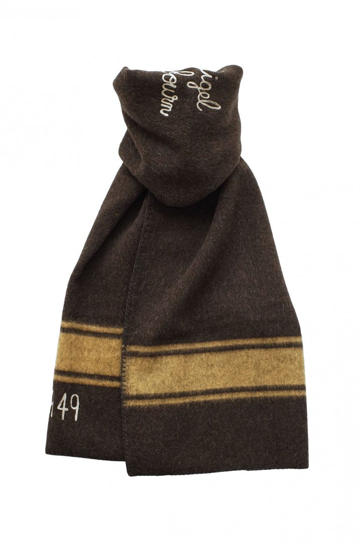 Nigel Cabourn - BLANKET STOLE - NAVY