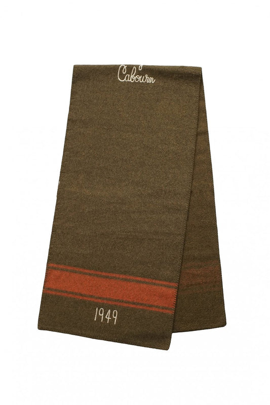 Nigel Cabourn - BLANKET STOLE - OLIVE