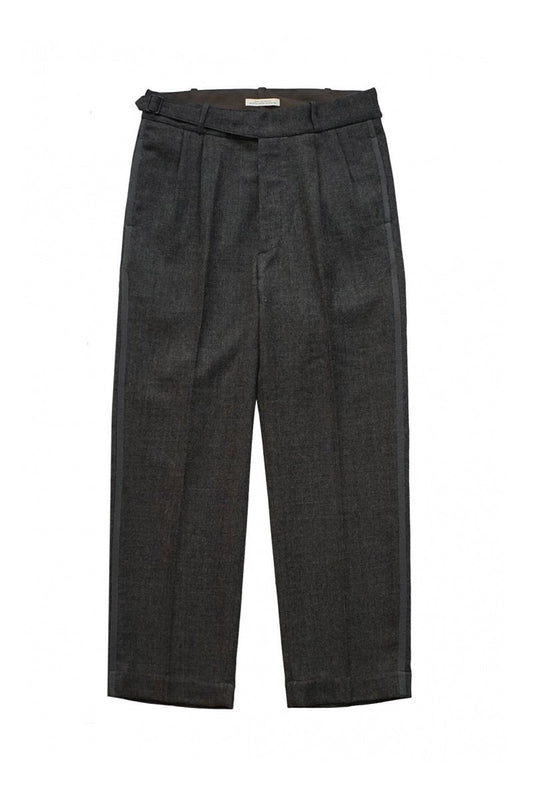 OLD JOE - SIDE BUCKLE GRUKHA TROUSER - STONE