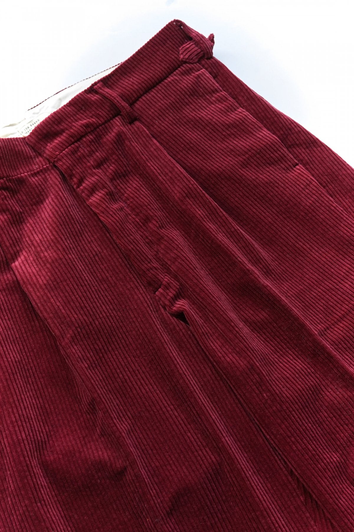 OLD JOE ★★★ - EXCLUSIVE HANDSOME TROUSER - BURGUNDY