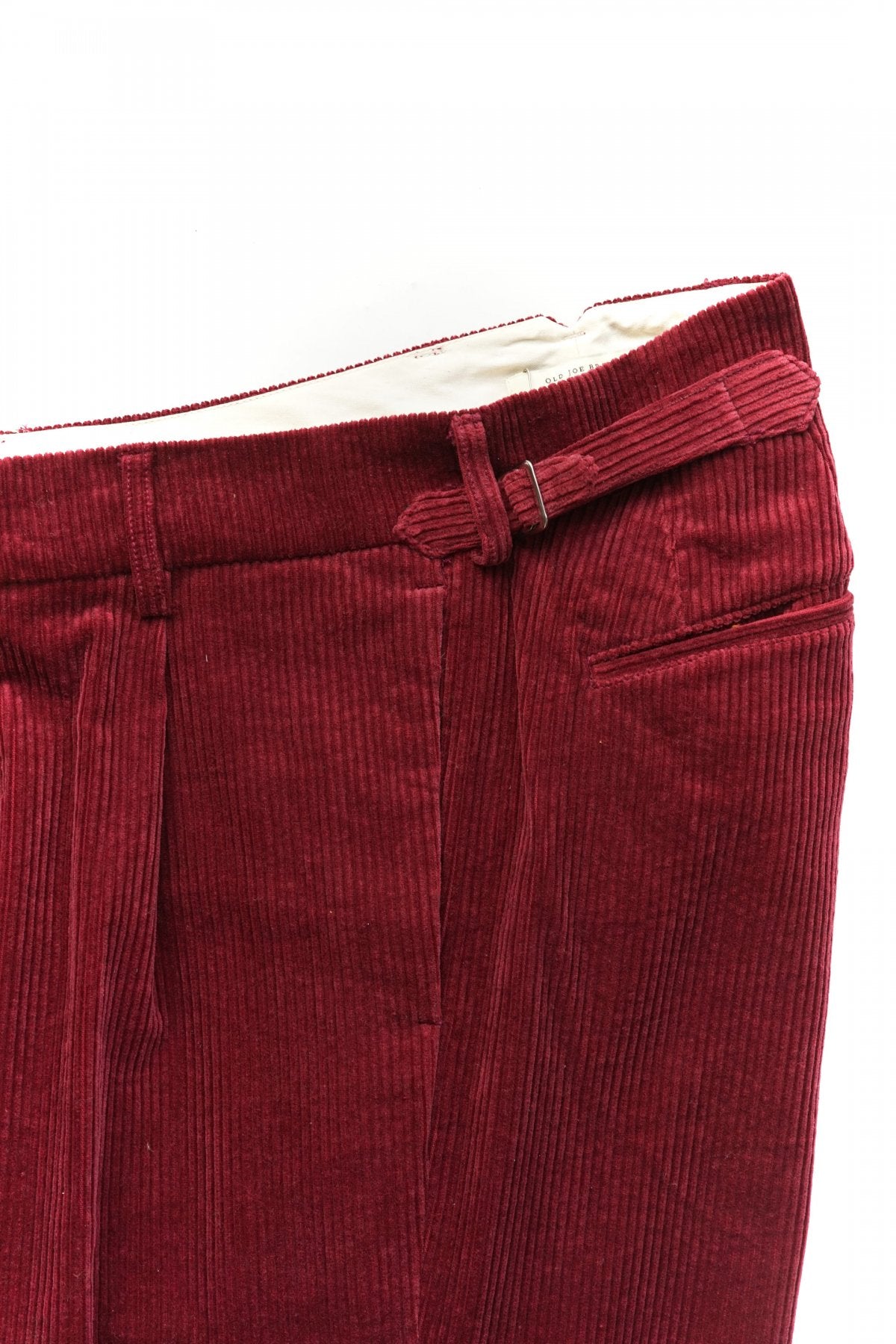 OLD JOE ★★★ - EXCLUSIVE HANDSOME TROUSER - BURGUNDY