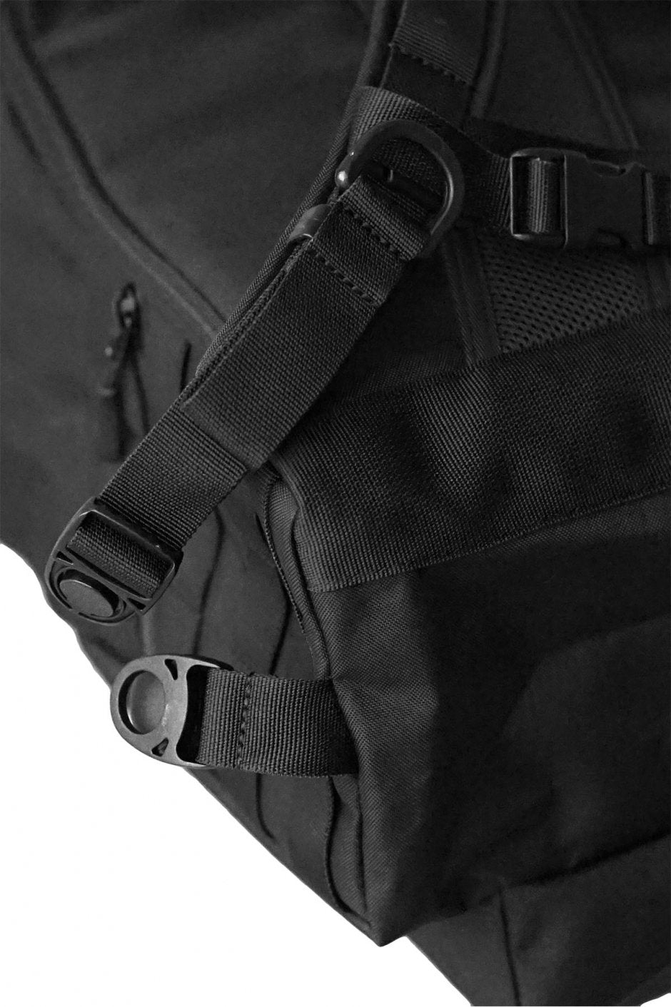 bagjack - NXL DAYPACK M MOLLE VELCRO PATCH - CORDURA - BLACK