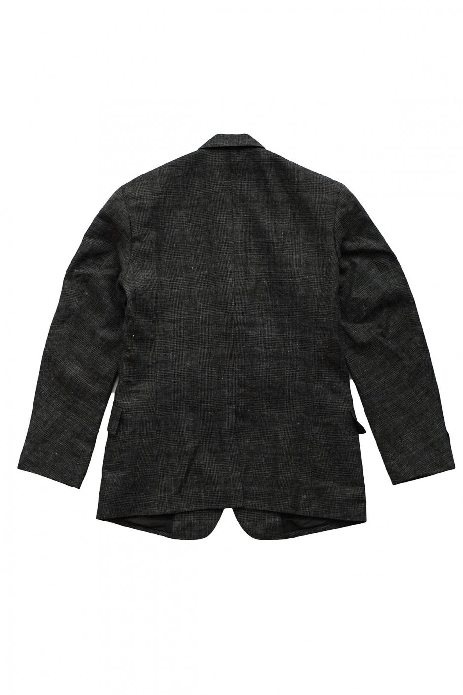 OLD JOE - PEAKED RAPEL ARTISAN SACK JACKET - GLEN CHECK GRAPHITE