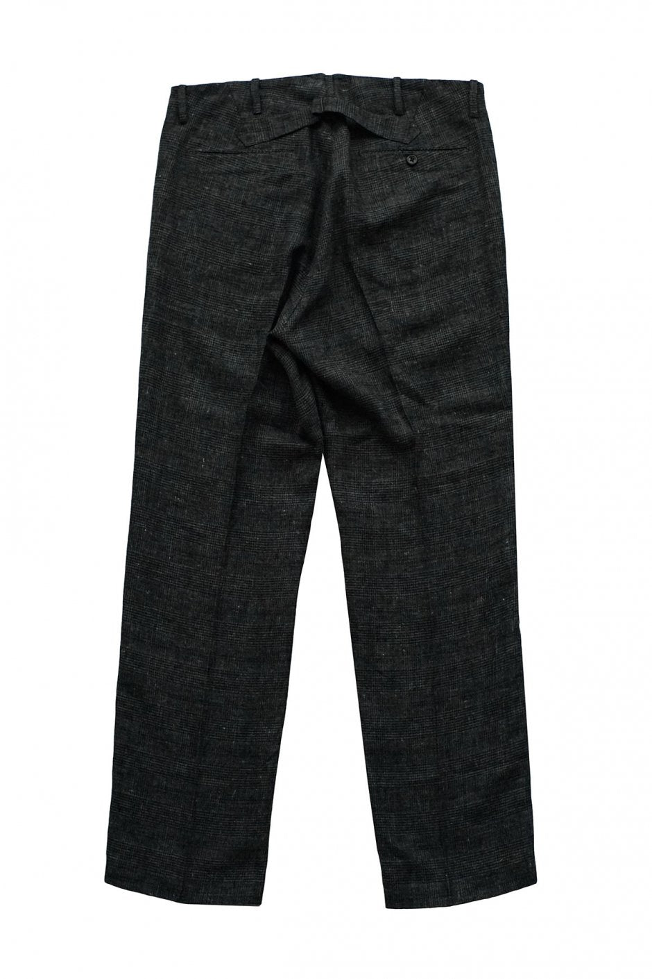 OLD JOE - ARTISAN SACK TROUSER - GLEN CHECK GRAPHITE