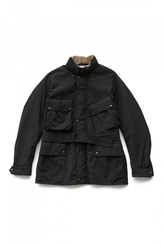 OLD JOE - FOUR POCKET MOTOR CYCLE JACKET - BLACK