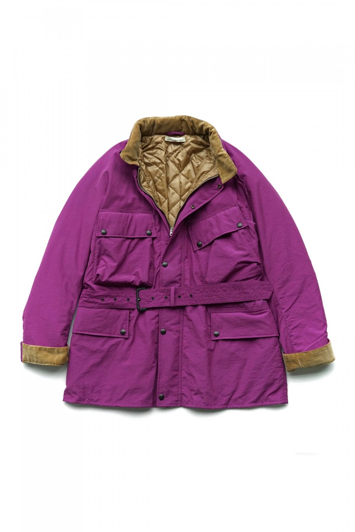 OLD JOE ★★★ - EXCLUSIVE FOUR POCKET MOTOR CYCLE JACKET - PURPLE