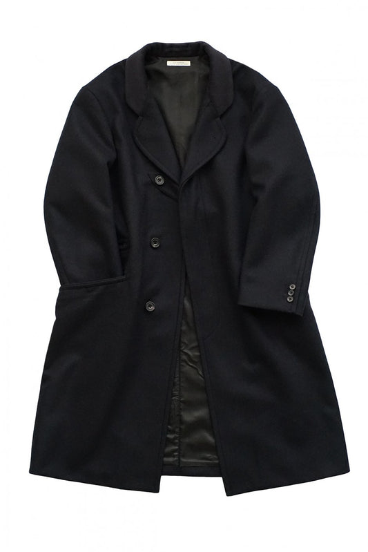 OLD JOE - CRONBIE COAT - BLACK NAVY