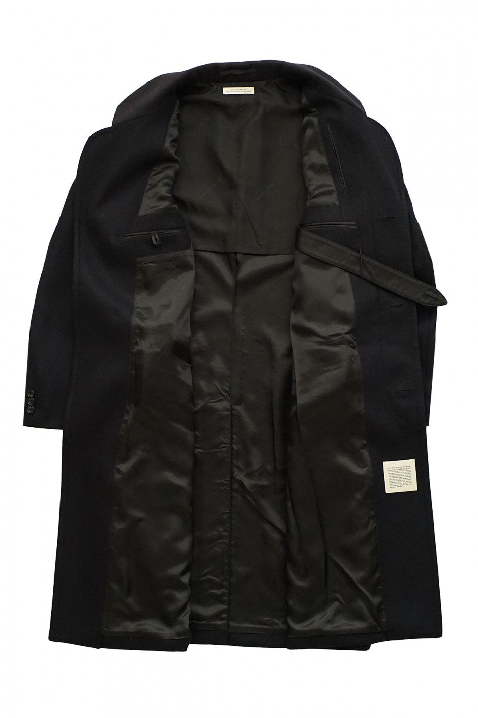 OLD JOE - CRONBIE COAT - BLACK NAVY