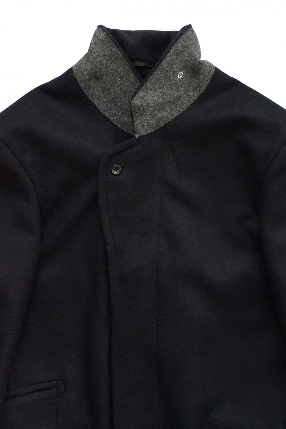 OLD JOE - CRONBIE COAT - BLACK NAVY