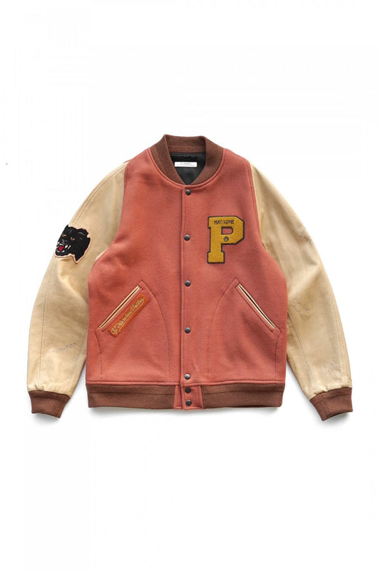 OLD JOE ★★★ - EXCLUSIVE VARCITY JACKET - ORANGE