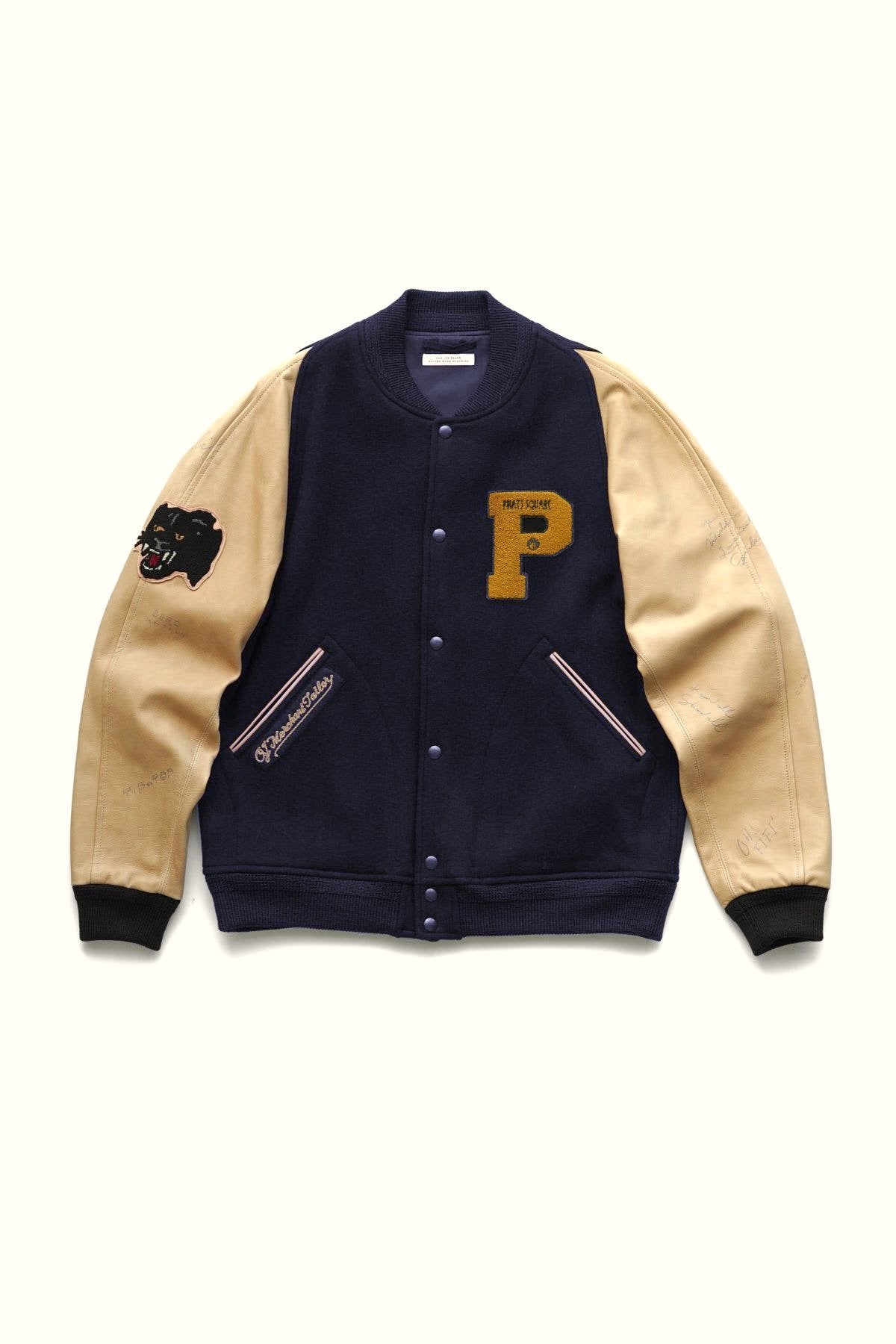 OLD JOE ★★★ - EXCLUSIVE VARCITY JACKET - NAVY