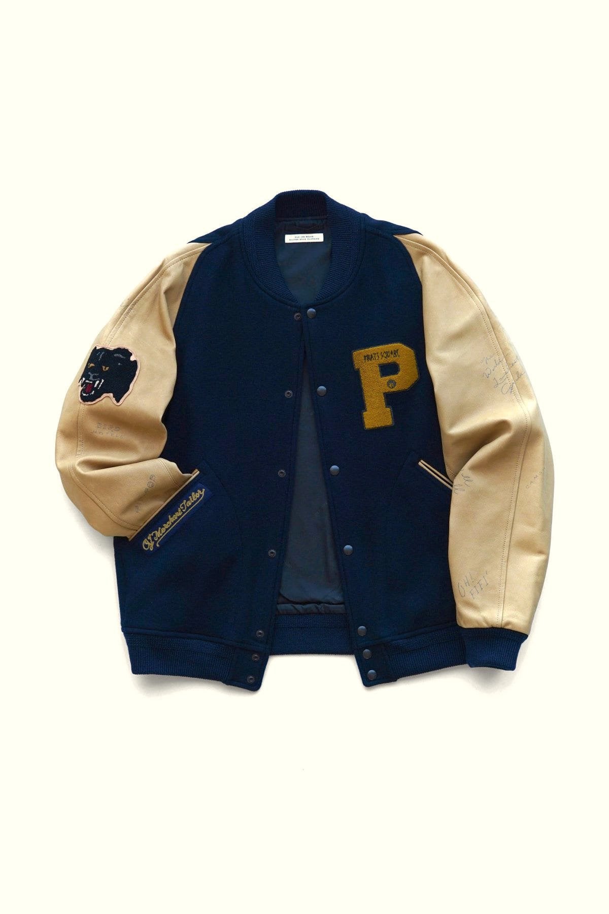 OLD JOE ★★★ - EXCLUSIVE VARCITY JACKET - NAVY