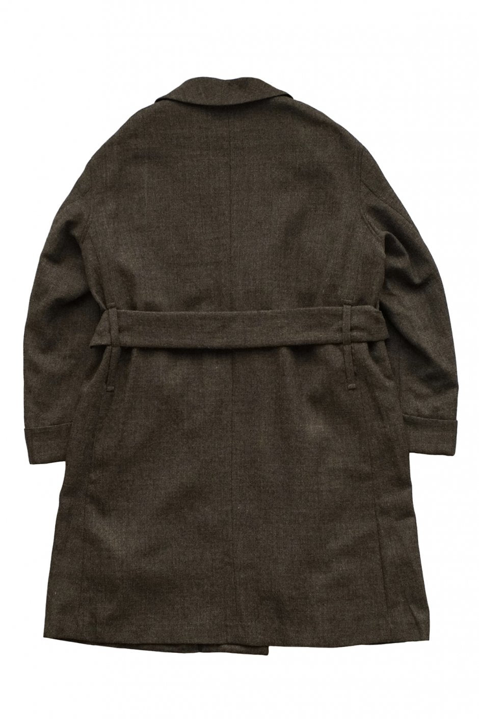 OLD JOE ★★★ - BELTED SMOKING COAT - STONE