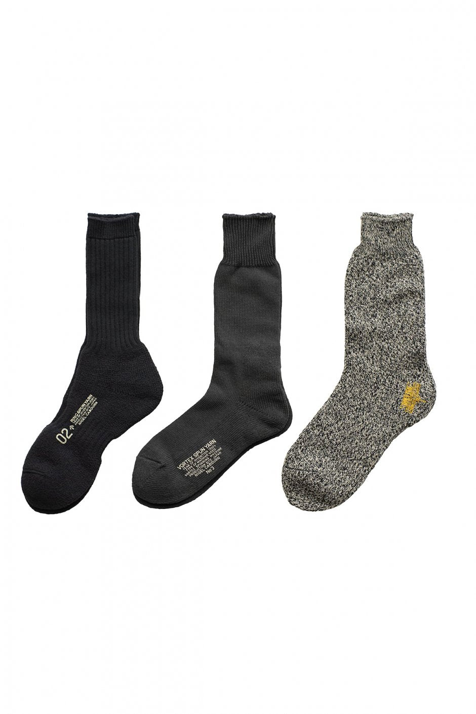 Nigel Cabourn - 3-PACK ARMY SOCKS - NAVY