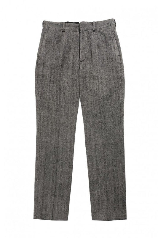 OLD JOE ★★★ - EXCLUSIVE ARTISAN SACK TROUSER - OATMEAL HERRINGBONE