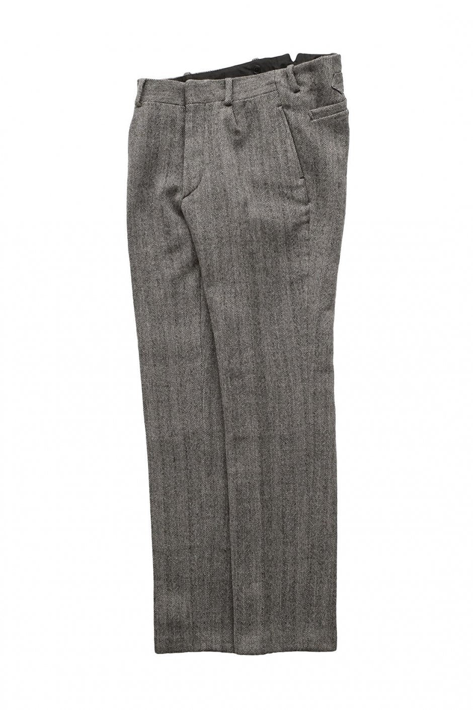 OLD JOE ★★★ - EXCLUSIVE ARTISAN SACK TROUSER - OATMEAL HERRINGBONE