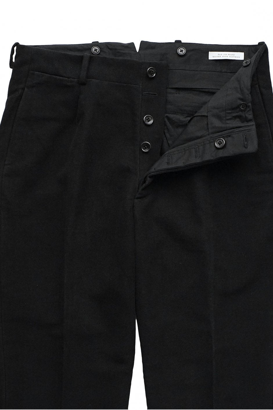 OLD JOE ★★★ - EXCLUSIVE ARTISAN SACK TROUSER - BLACK