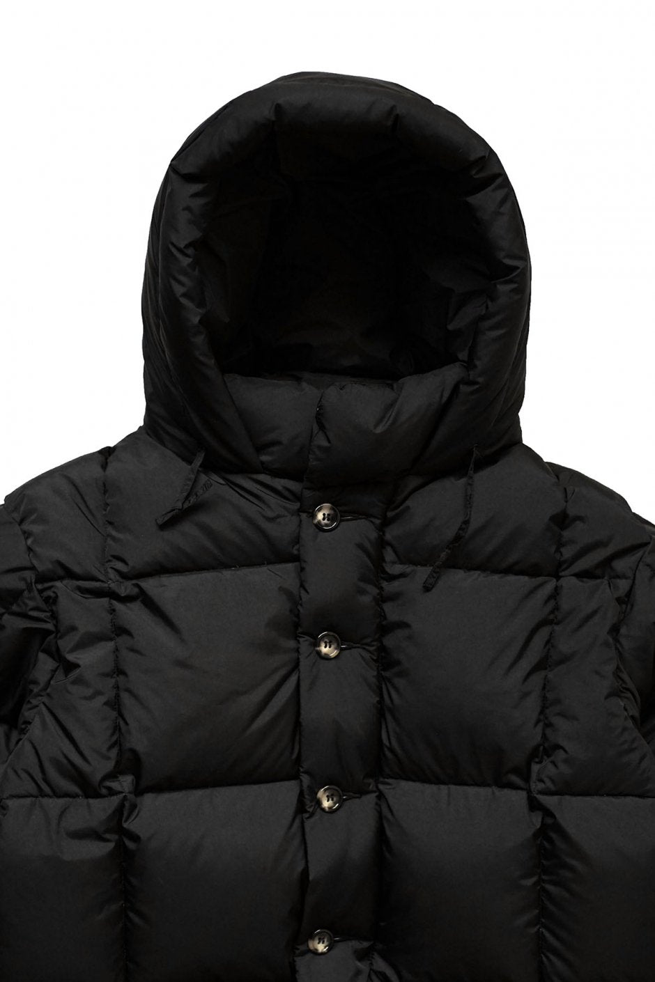 OLD JOE - WAIST GATHERING MOUNTAINEERING PARKA - BLACK