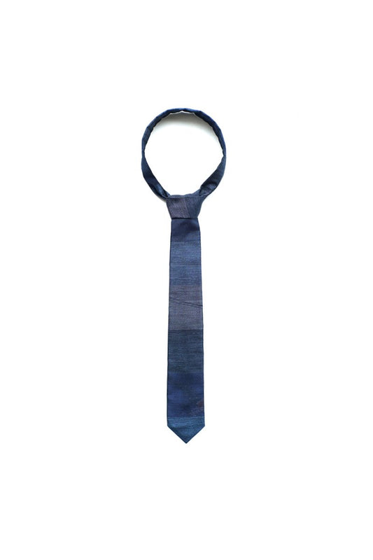 Porter Classic - OHSHIMA TSUMUGI NECK TIE - BLUE