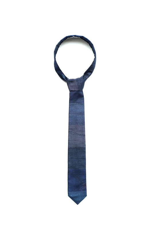 Porter Classic - OHSHIMA TSUMUGI NECK TIE - BLUE