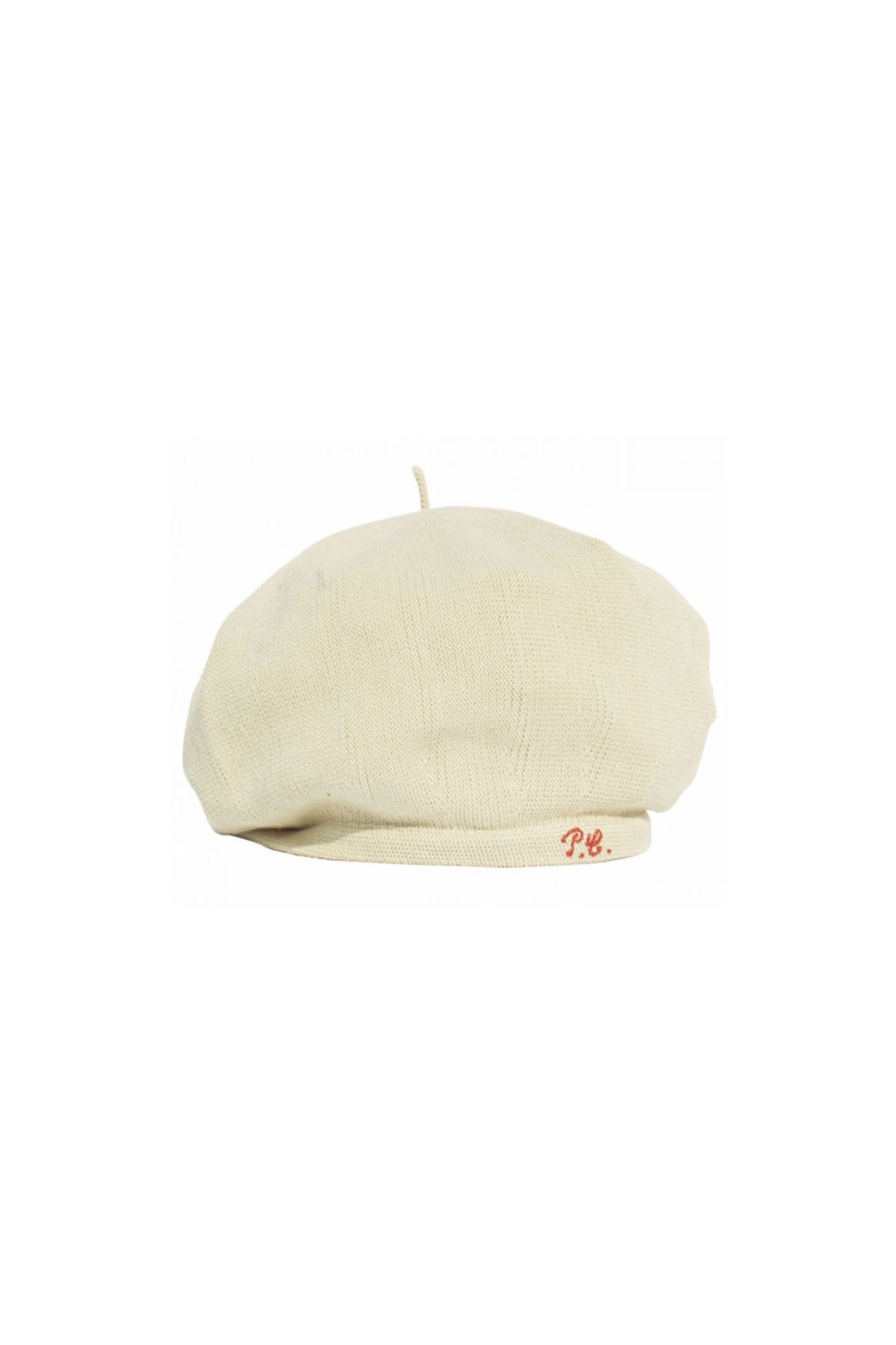 Porter Classic - HAND WORK KNIT BERET - WHITE