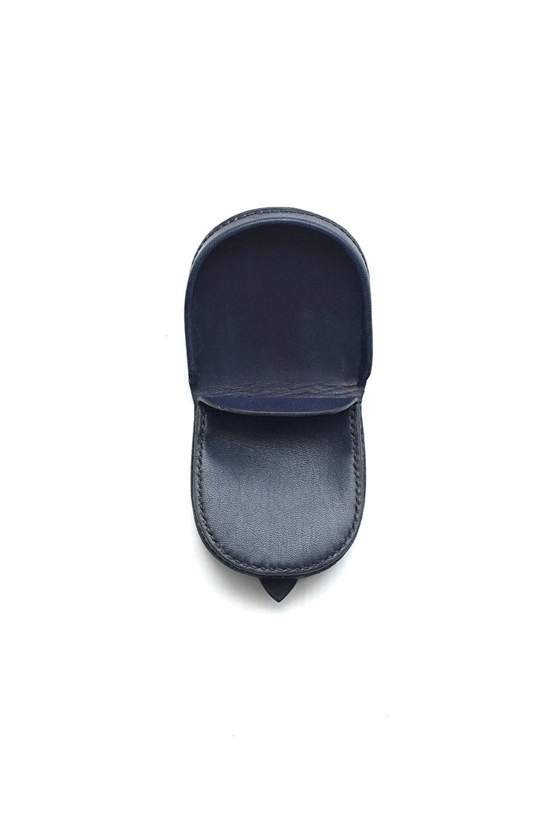 Porter Classic - LEATHER COIN CASE - NAVY