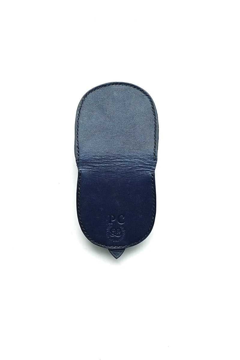 Porter Classic - LEATHER COIN CASE - NAVY