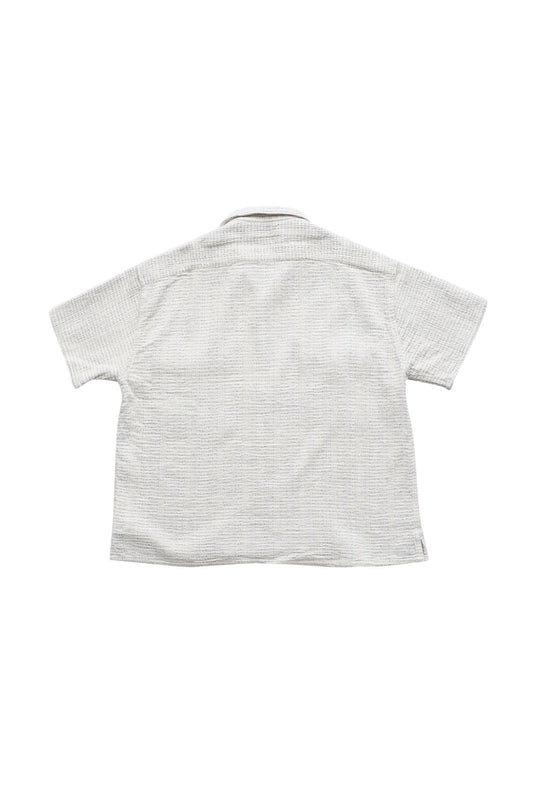 Porter Classic - SASHIKO SUPER LIGHT KEROUAC SHIRT - WHITE