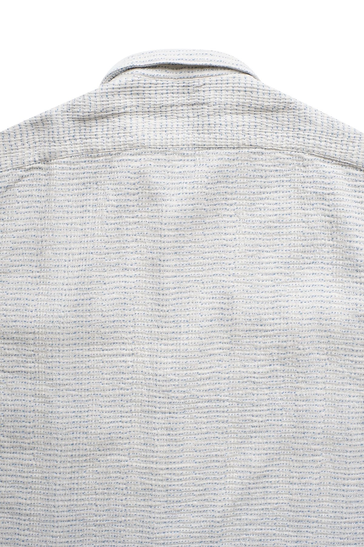 Porter Classic - SASHIKO SUPER LIGHT KEROUAC SHIRT - WHITE