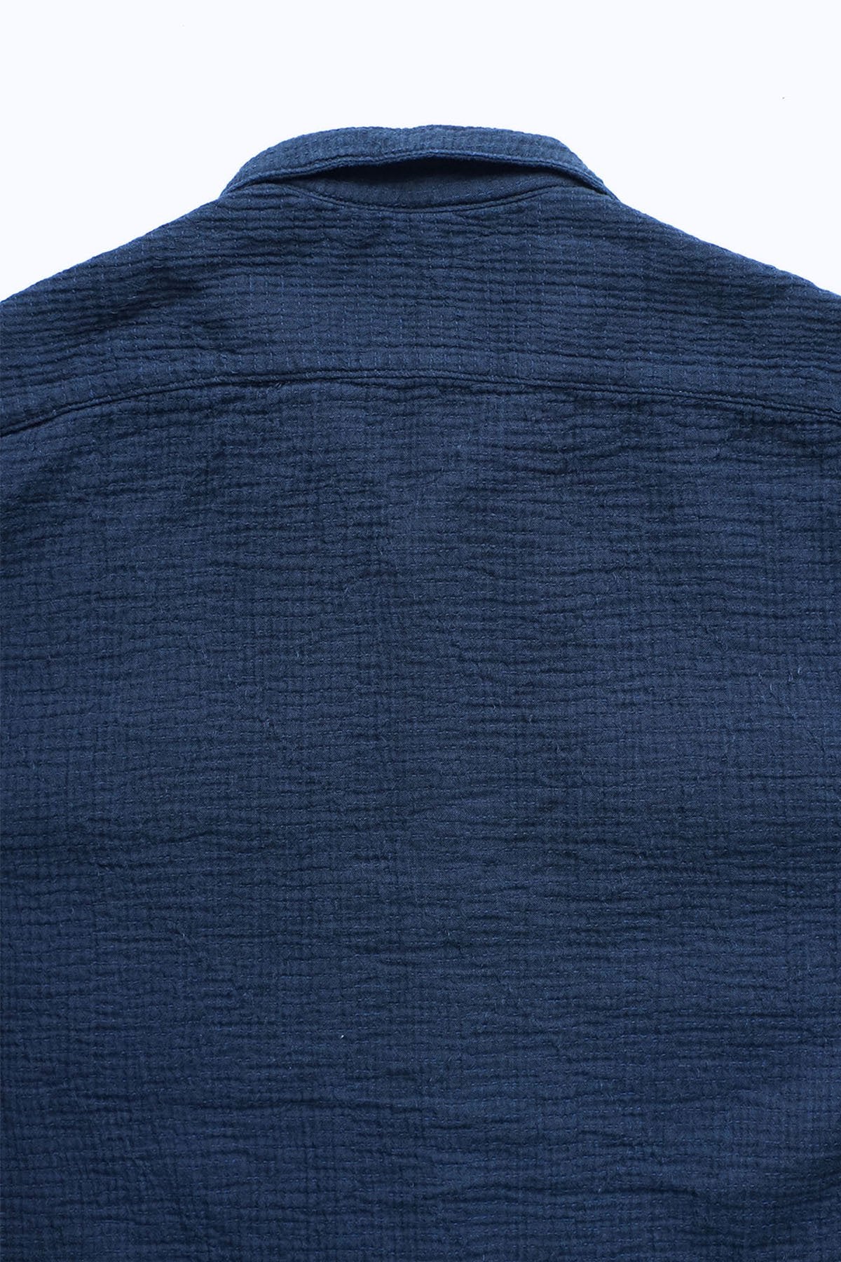 Porter Classic - SASHIKO SUPER LIGHT KEROUAC SHIRT - NEW BLUE