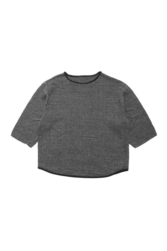 Porter Classic - SASHIKO SUPER LIGHT SWEAT SHIRT - GRAY