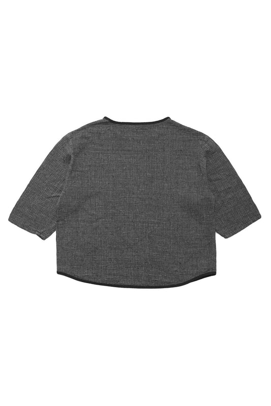 Porter Classic - SASHIKO SUPER LIGHT SWEAT SHIRT - GRAY