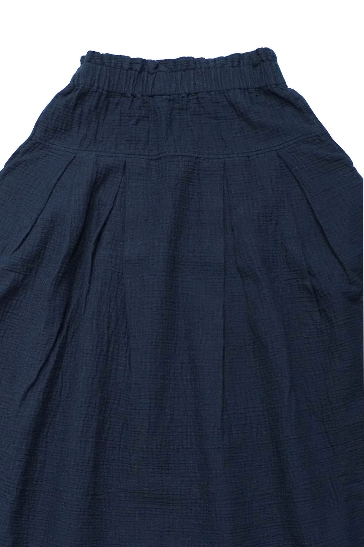 Porter Classic - SASHIKO SUPER LIGHT SKIRT(for PC LADIES)- NEW BLUE