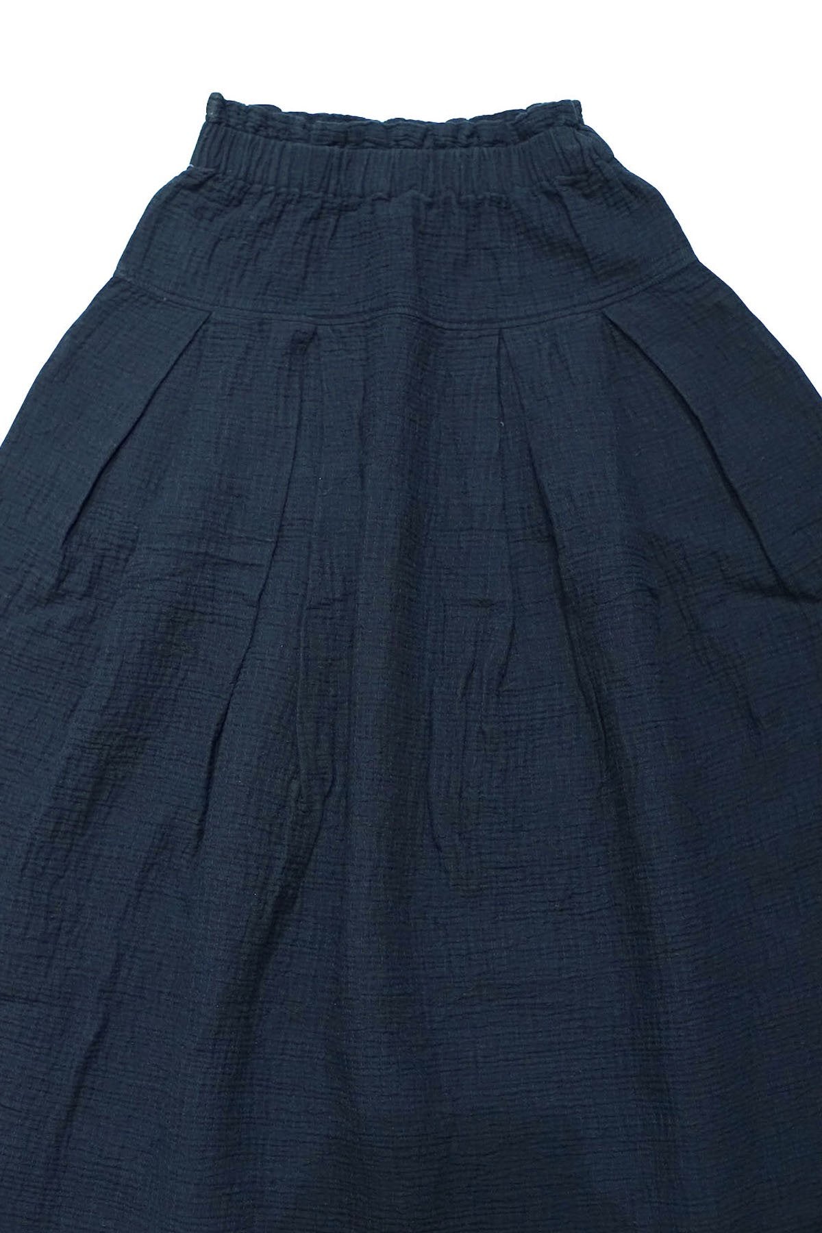 Porter Classic - SASHIKO SUPER LIGHT SKIRT(for PC LADIES)- NEW BLUE