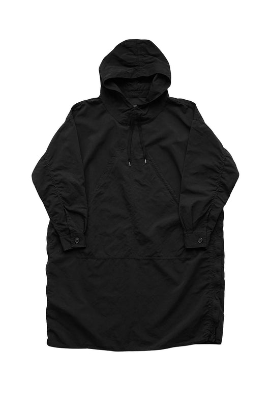 Porter Classic - WEATHER ANORAK COAT - BLACK