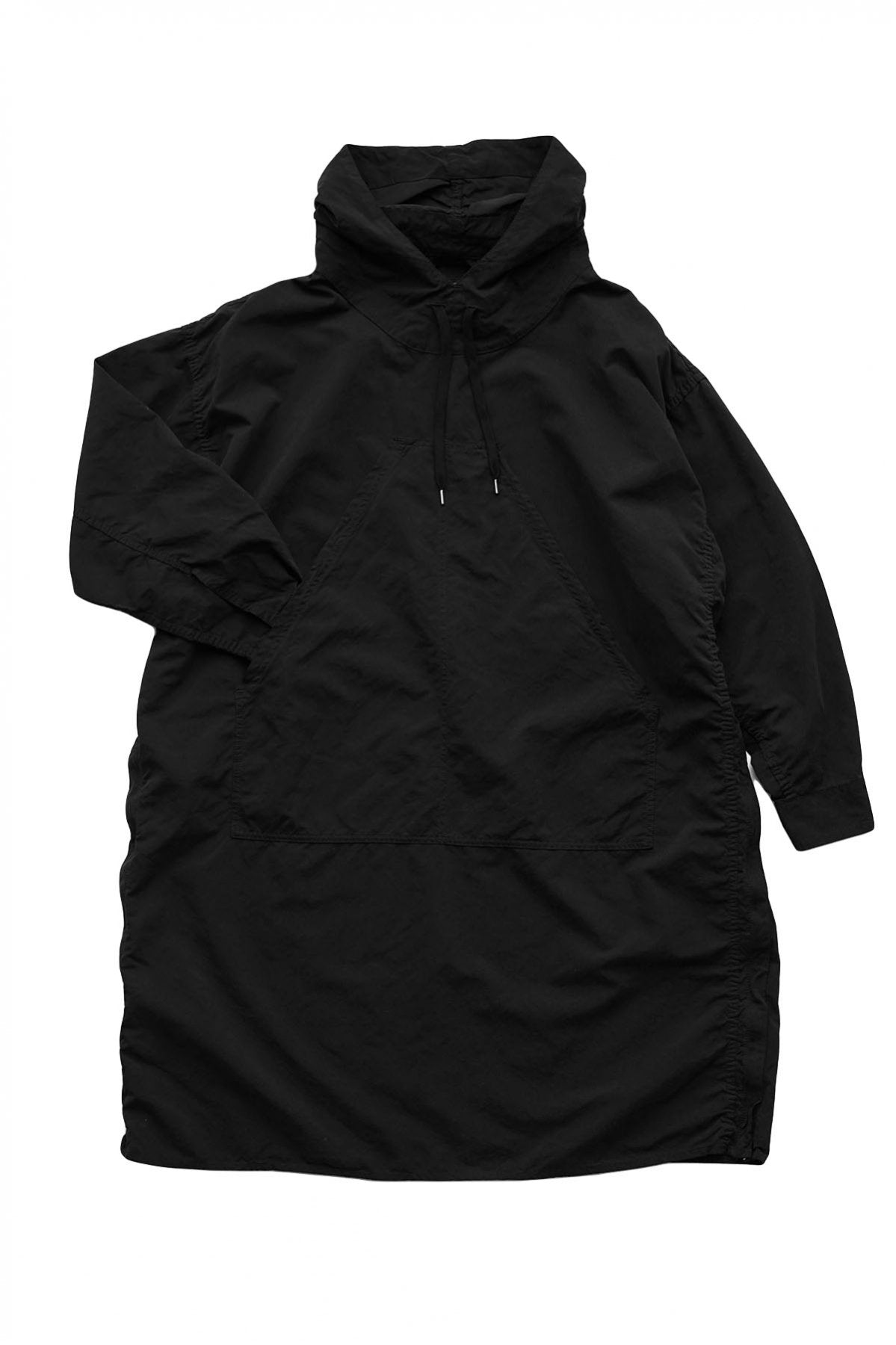 Porter Classic - WEATHER ANORAK COAT - BLACK