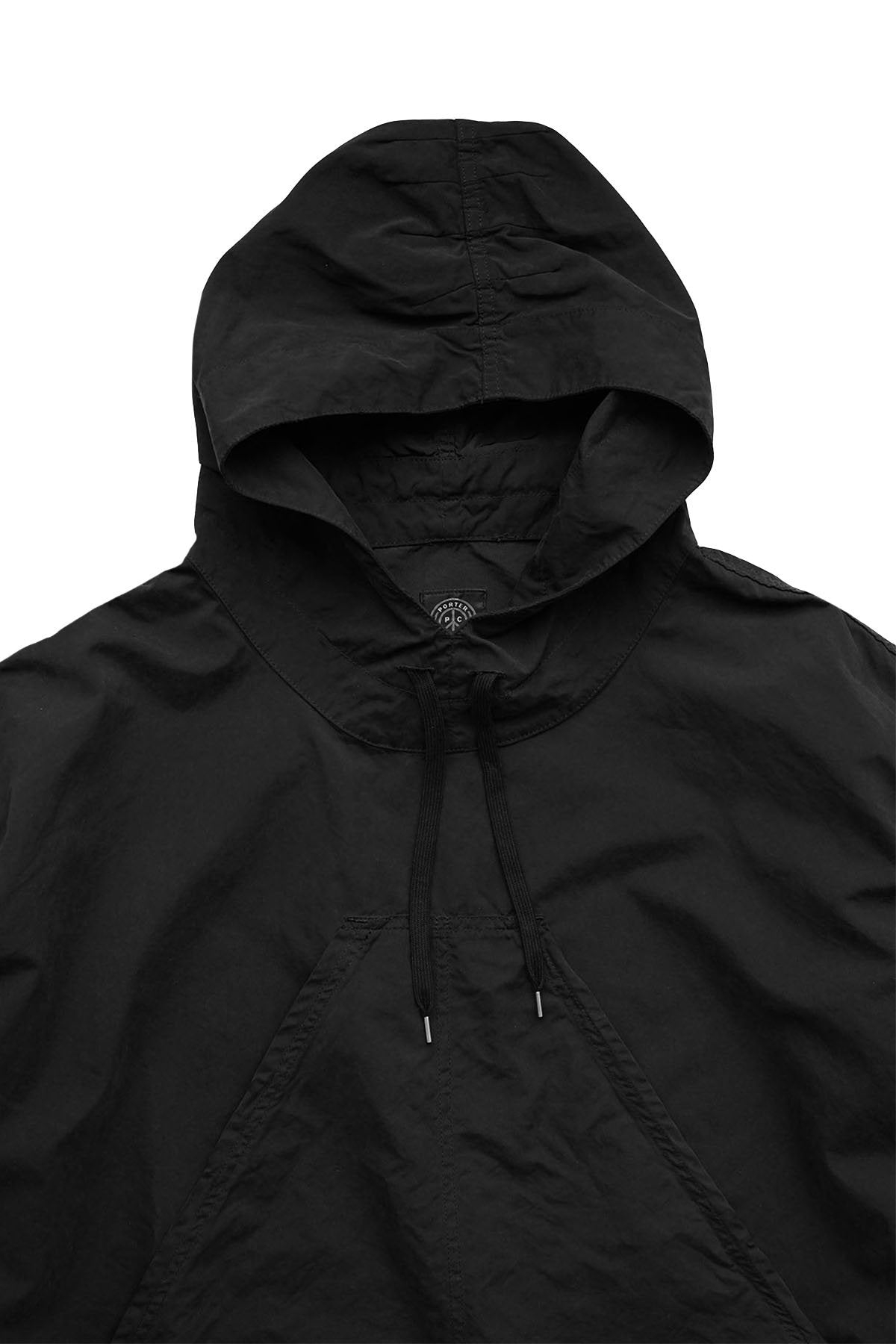 Porter Classic - WEATHER ANORAK COAT - BLACK